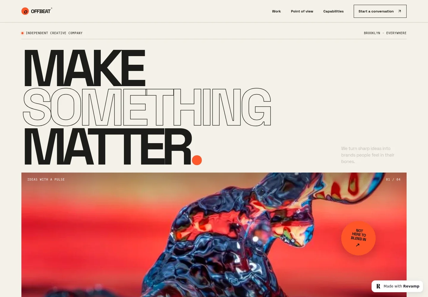 Creative Agency Website Template