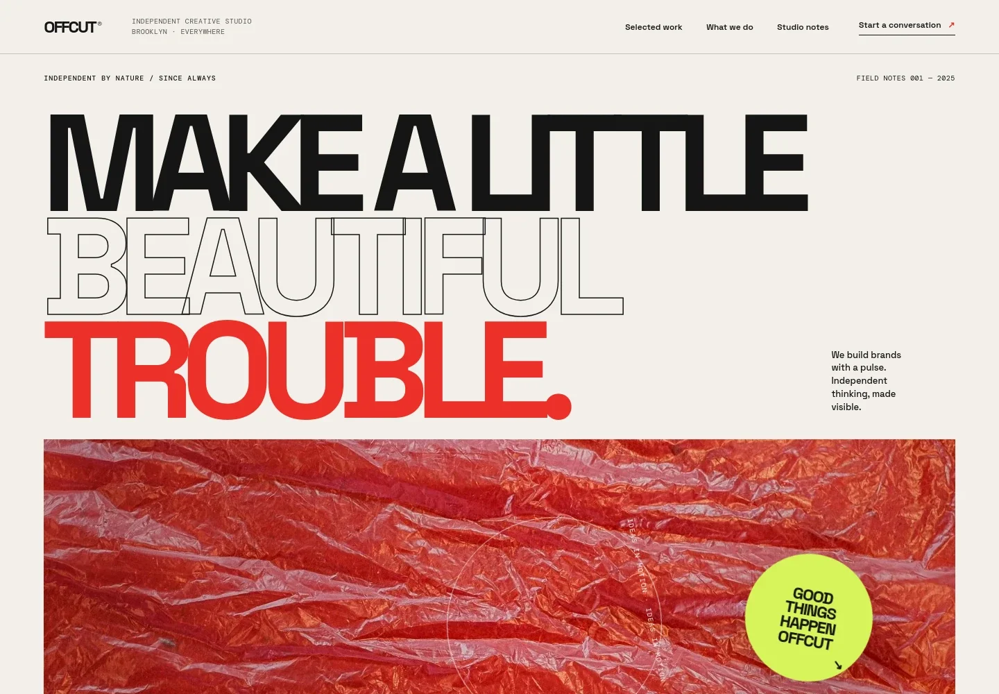 Creative Studio Website Template
