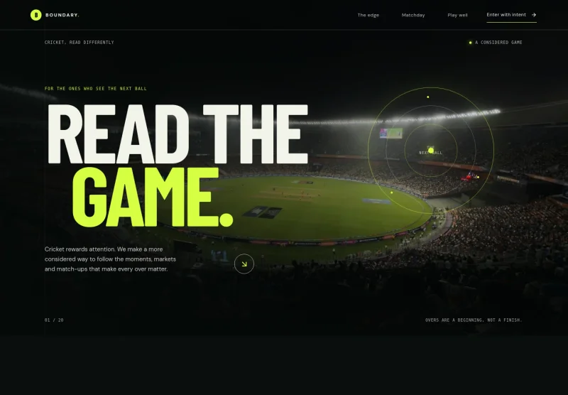 Cricket Betting Website Template