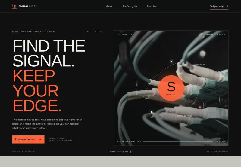 Crypto Affiliate Website Template