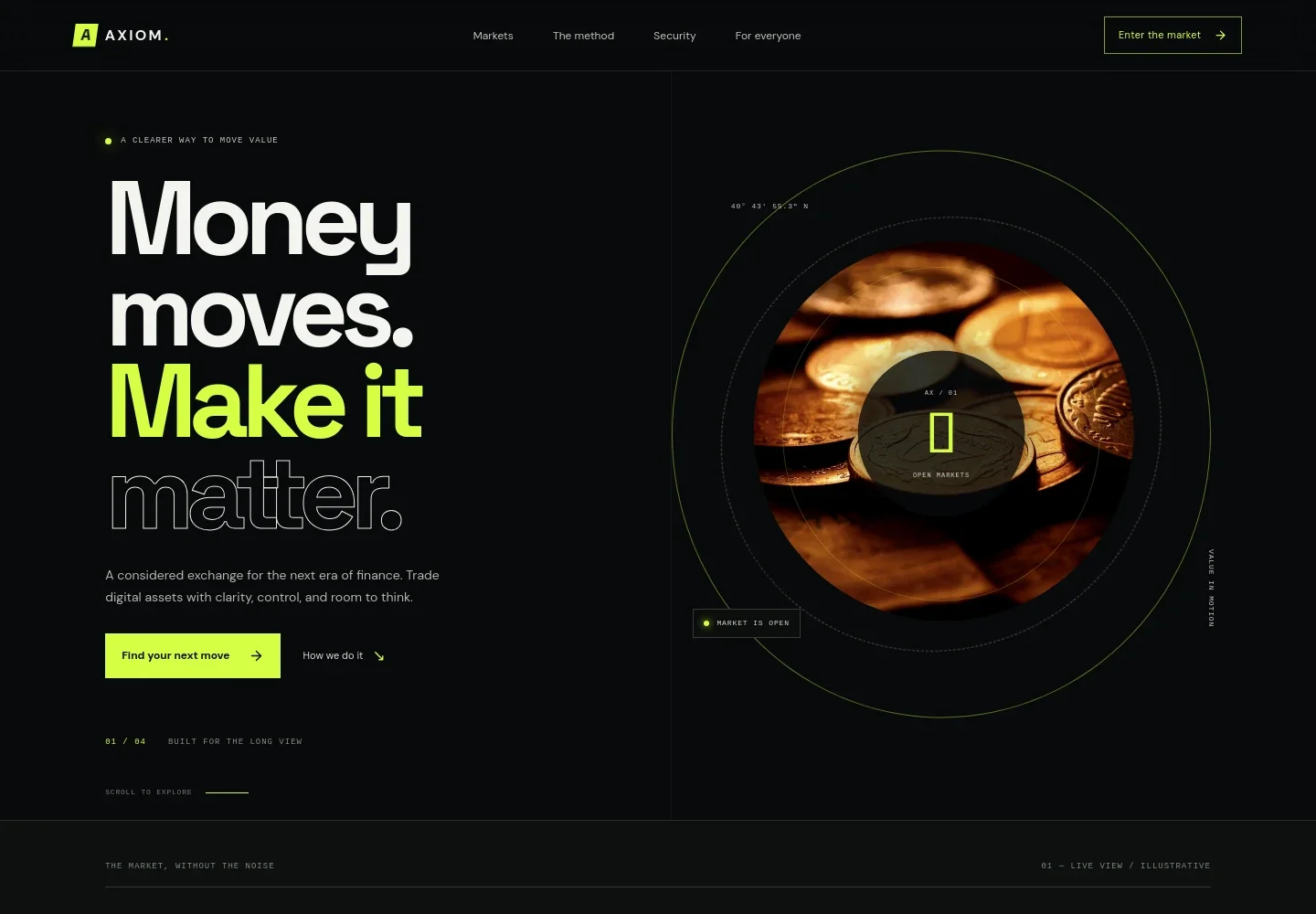 Crypto Exchange Website Template