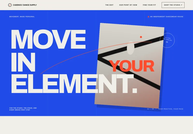 Dance Store Website Template