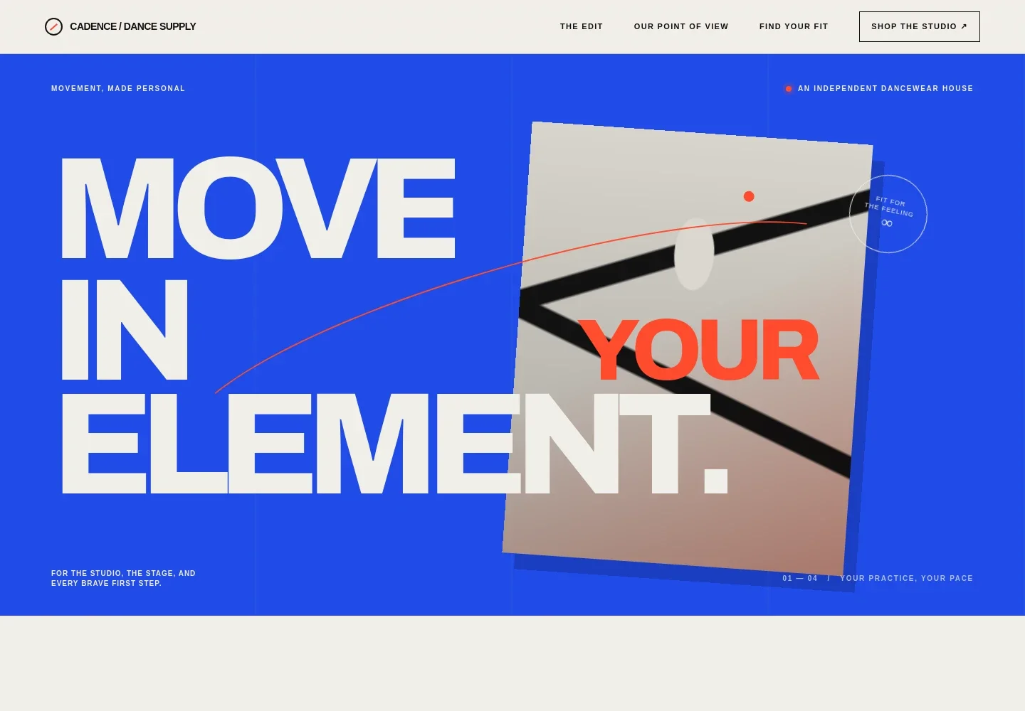Dance Store Website Template