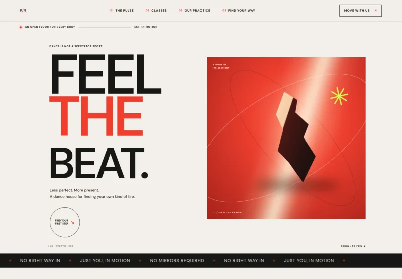 Dancer Website Template
