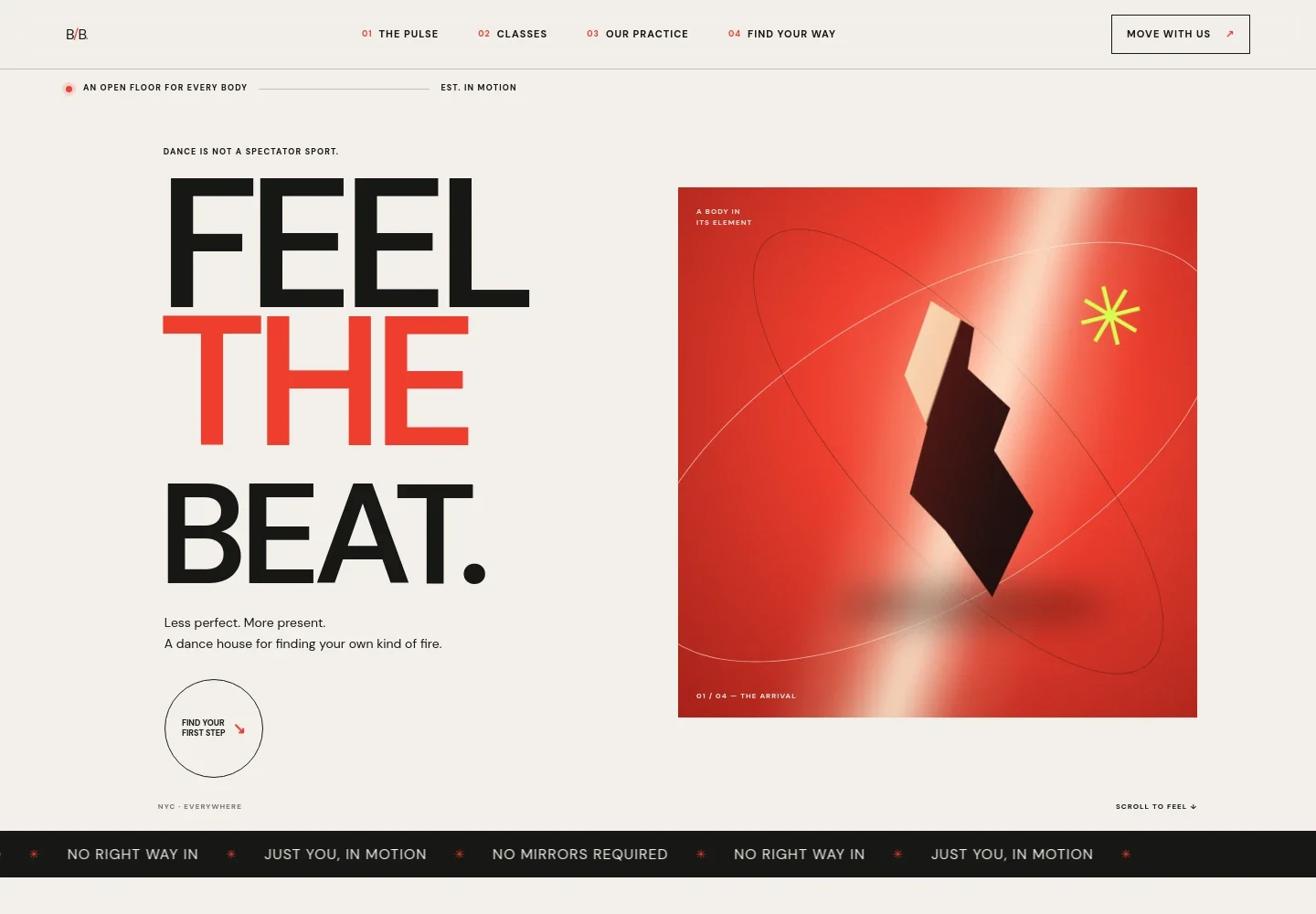 Dancer Website Template