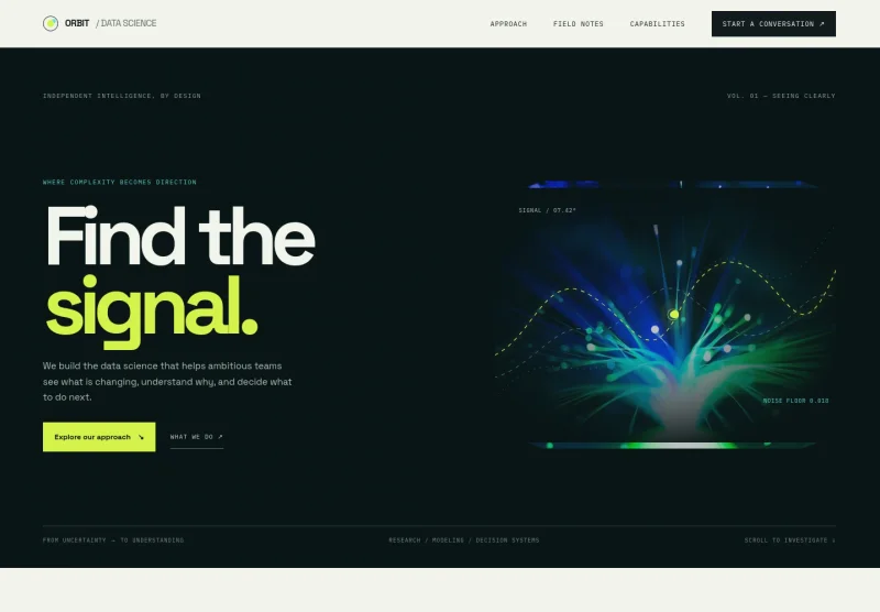 Data Science Website Template