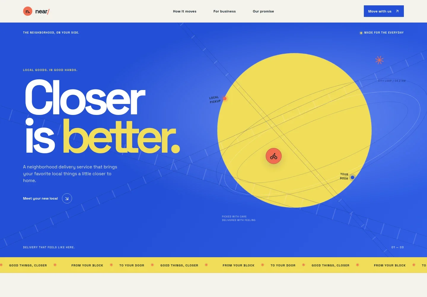 Delivery Service Website Template