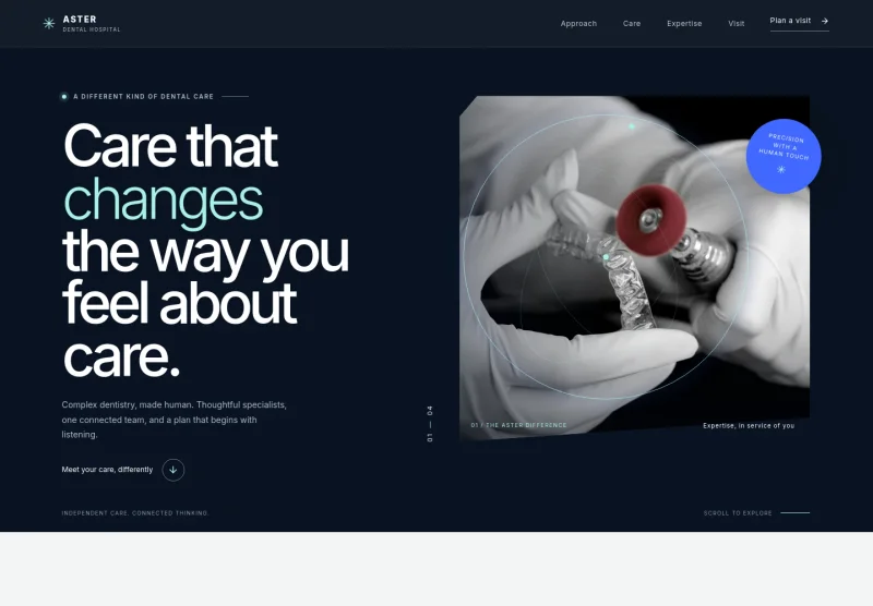 Dental Hospital Website Template