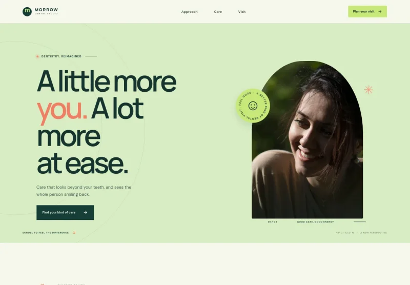 Dentist Website Template