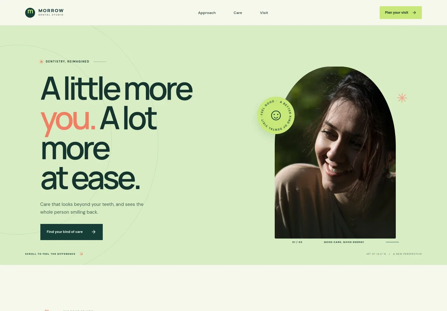 Dentist Website Template