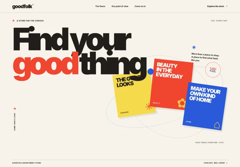Department Store Website Template