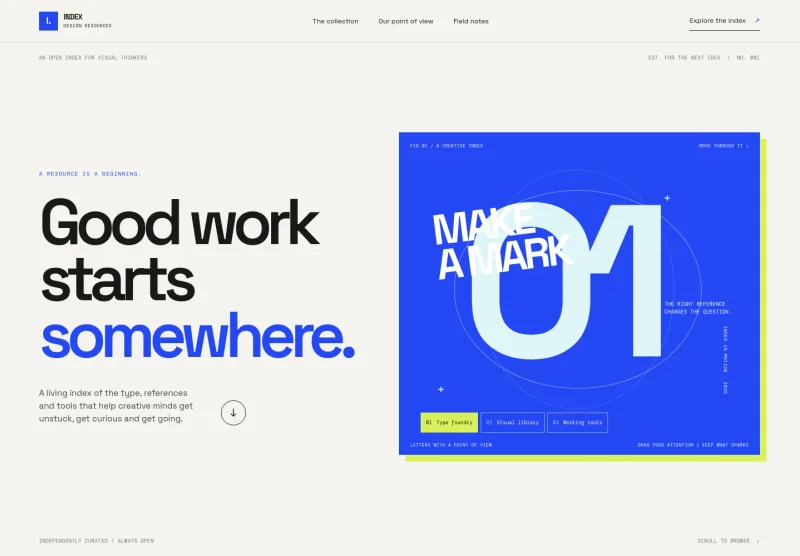 Design Resources Website Template