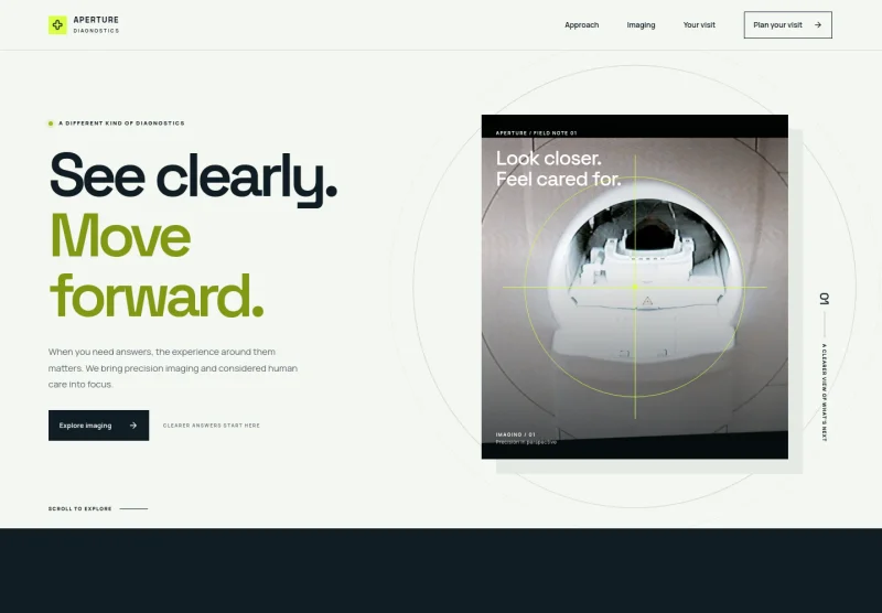 Diagnostic Centre Website Template