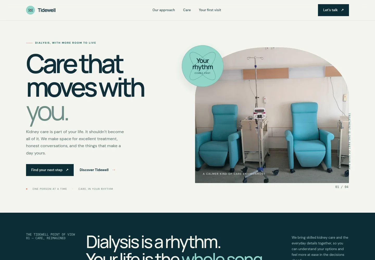 Dialysis Center Website Template