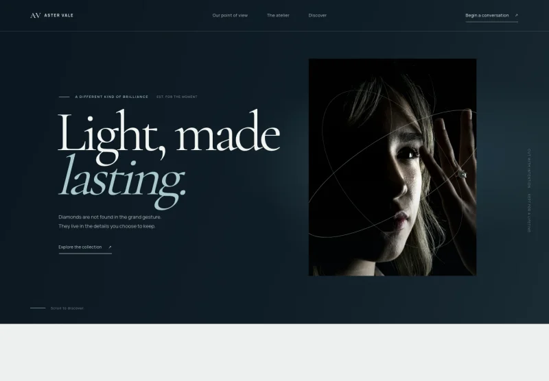 Diamond Jewellery Website Template