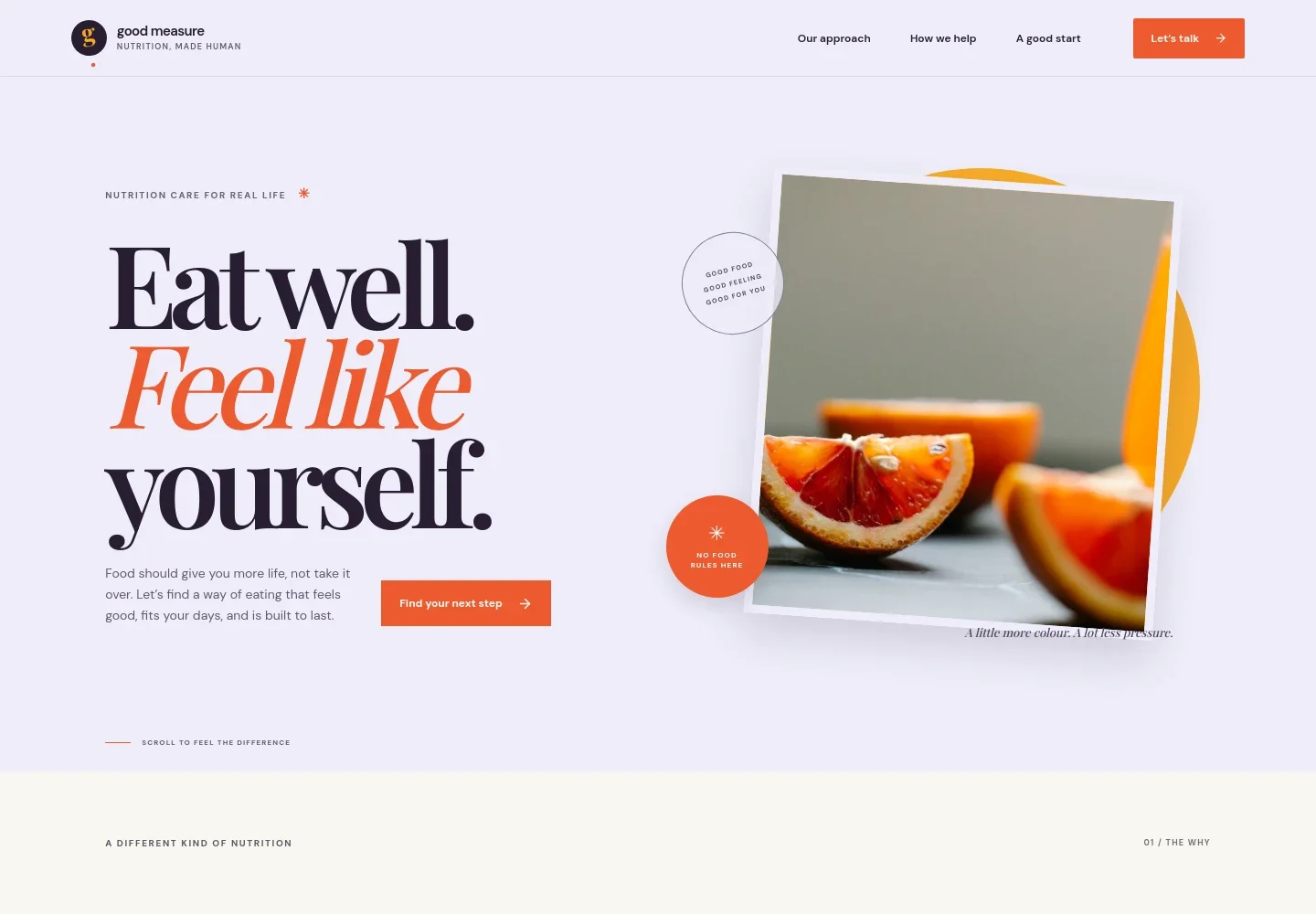 Dietitian Website Template