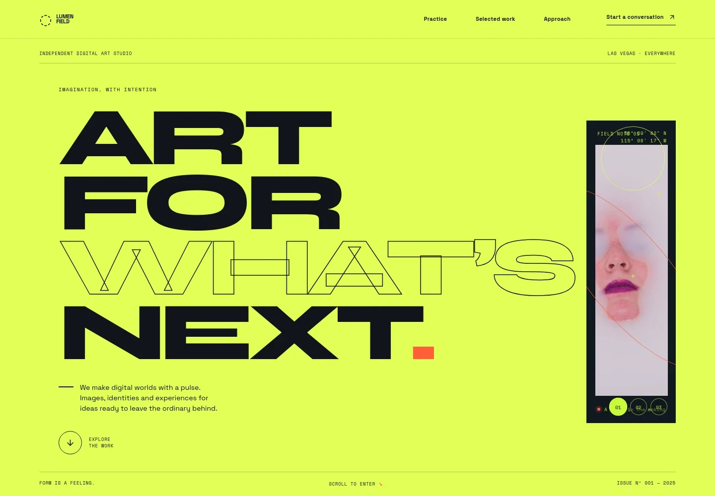 Digital Art Website Template