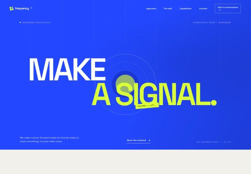 Digital Media Website Template