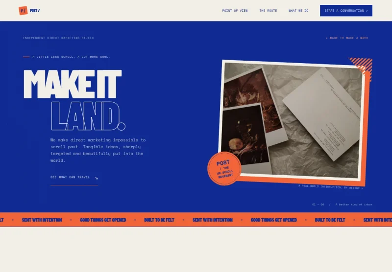 Direct Marketing Website Template