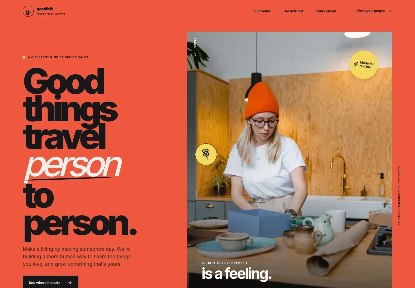 Direct Sales Website Template