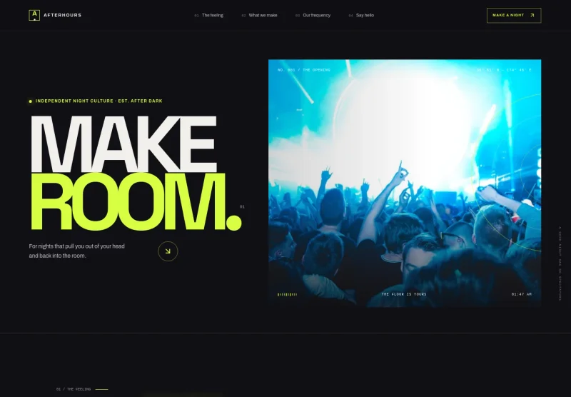 Discos Website Template