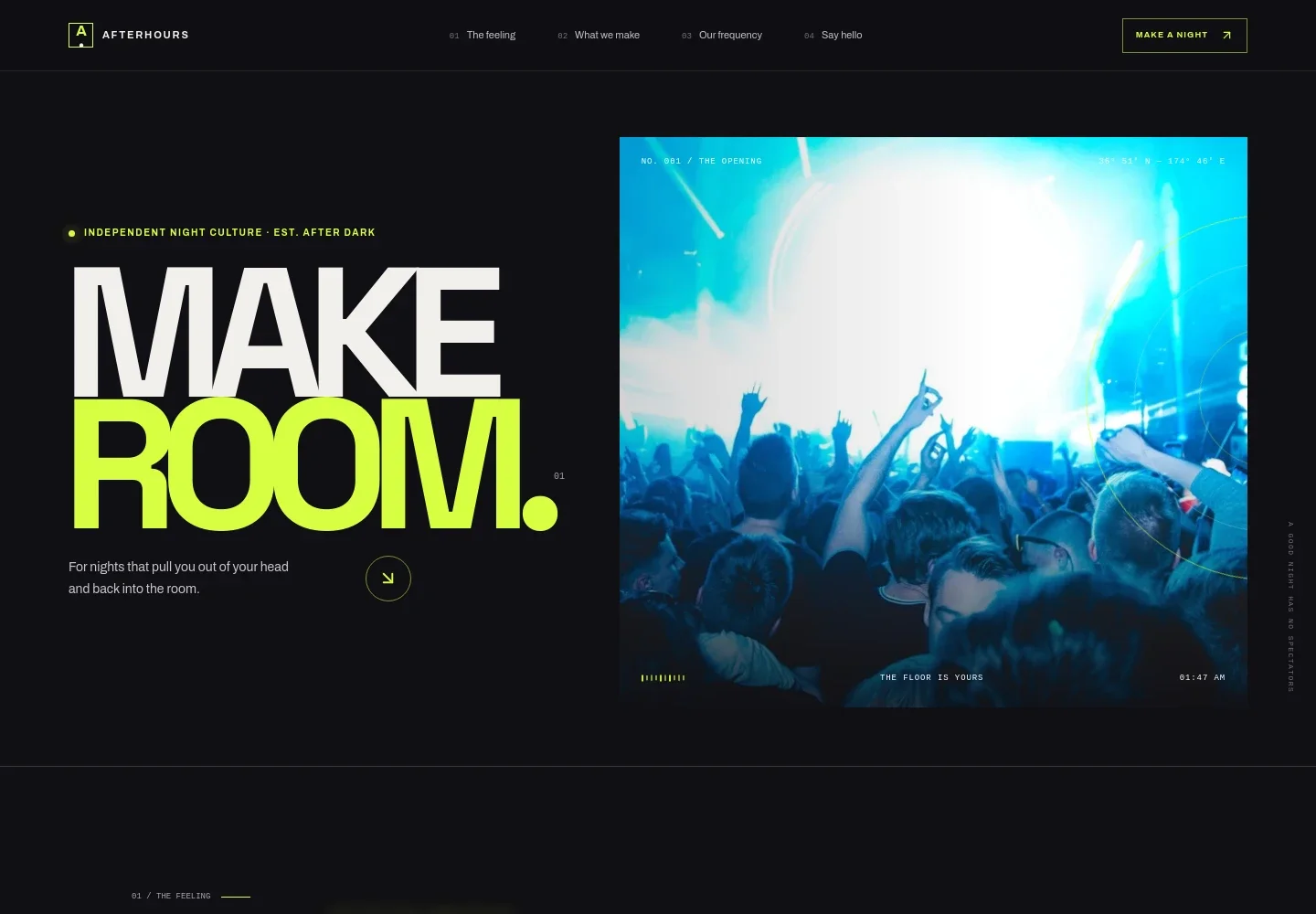 Discos Website Template