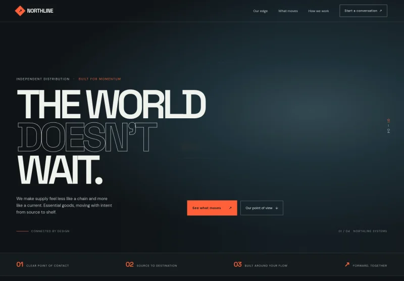 Distributor Website Template