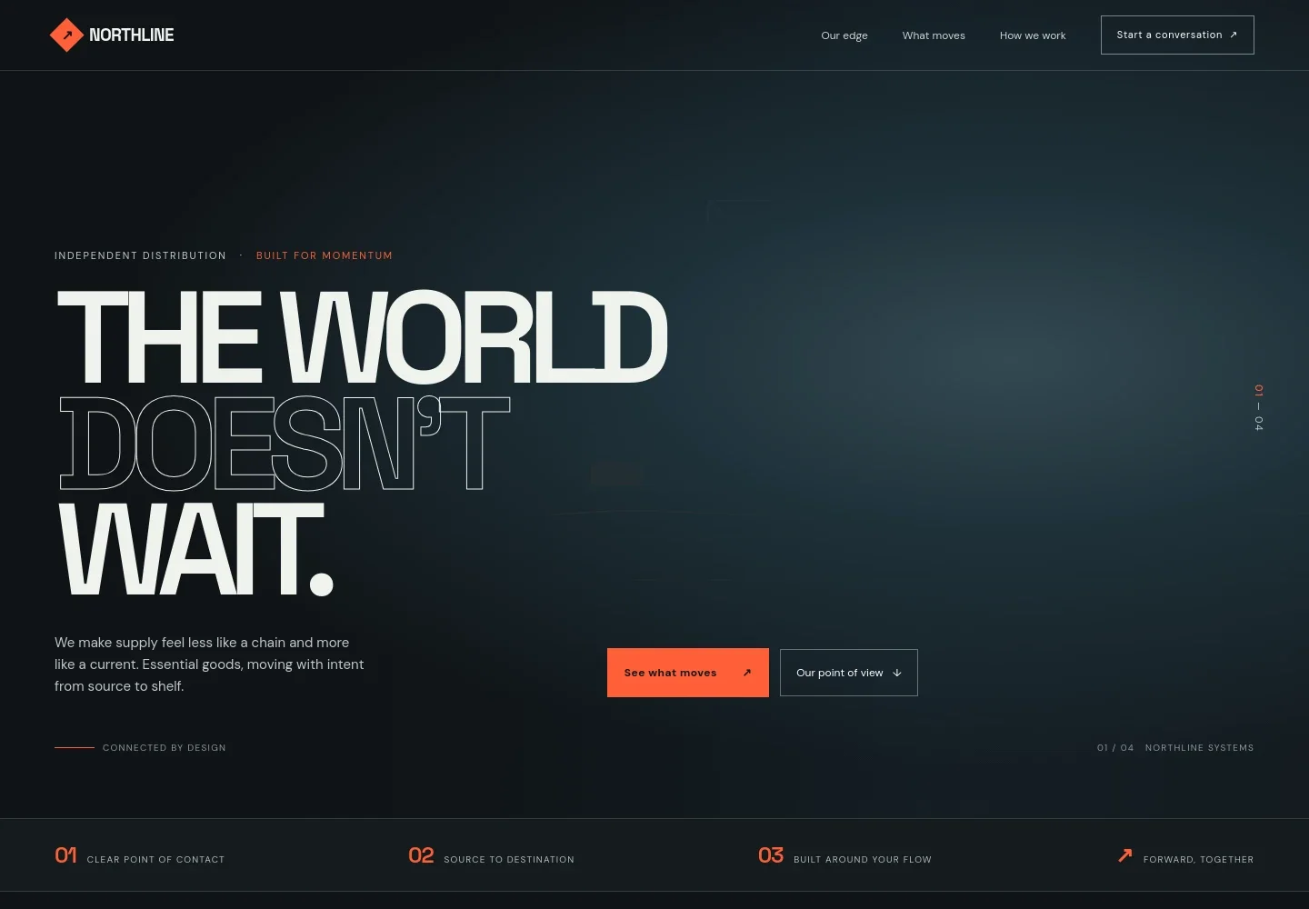 Distributor Website Template