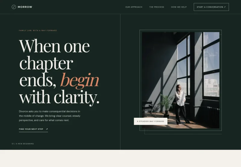 Divorce Law Firm Website Template