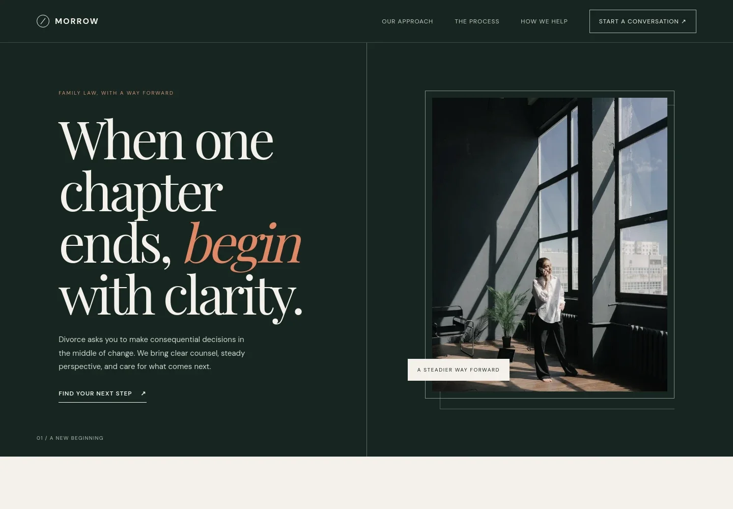 Divorce Law Firm Website Template