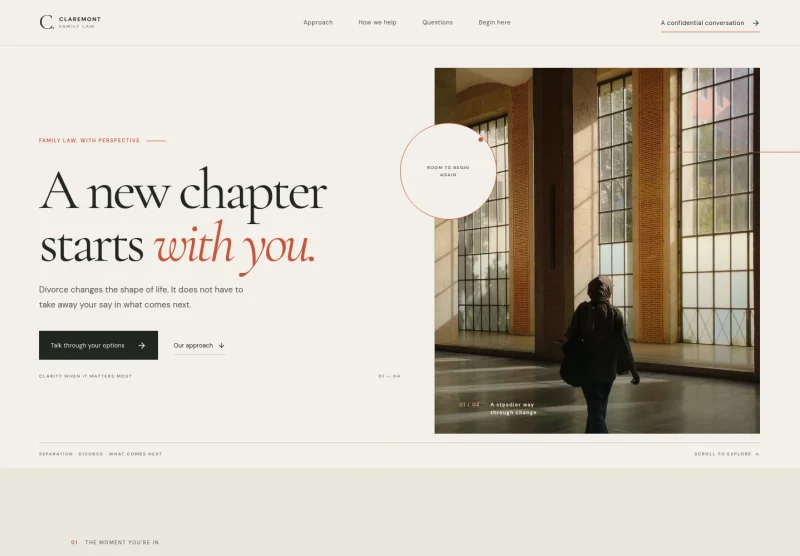 Divorce Lawyer Website Template