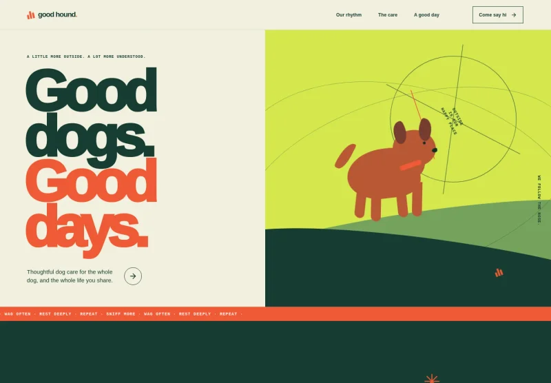 Dog Care Website Template