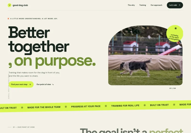 Dog Training Website Template
