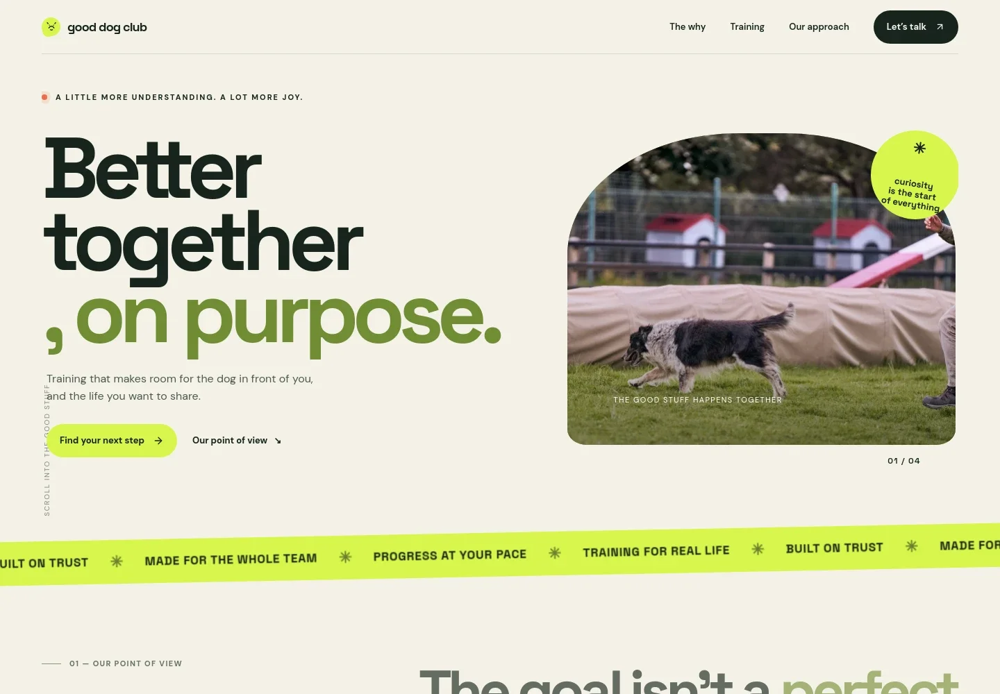 Dog Training Website Template