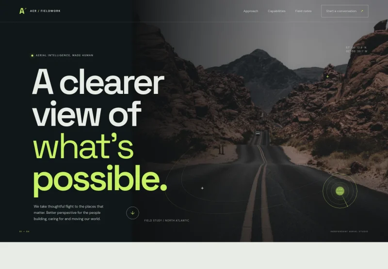 Drone Service Website Template