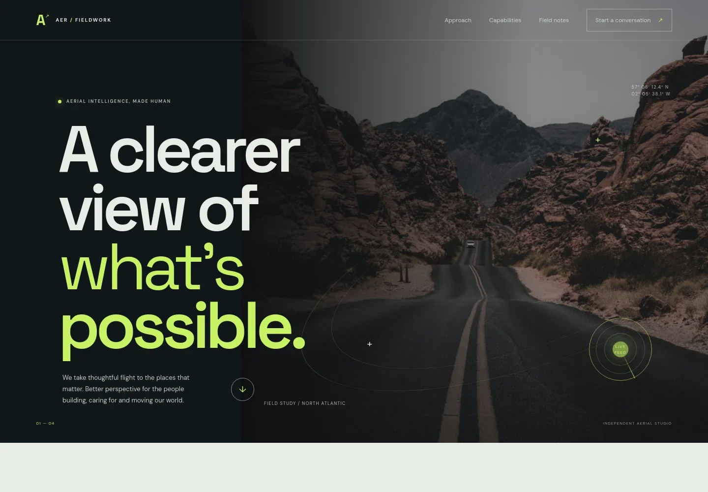 Drone Service Website Template