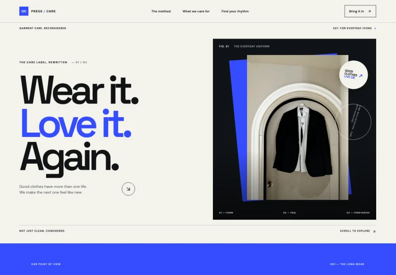 Dry Cleaning Website Template