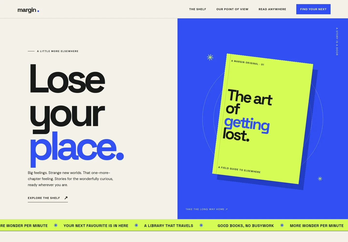 E-book Store Website Template