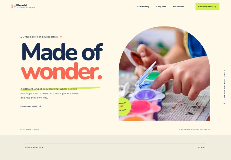 Early Learning Website Template