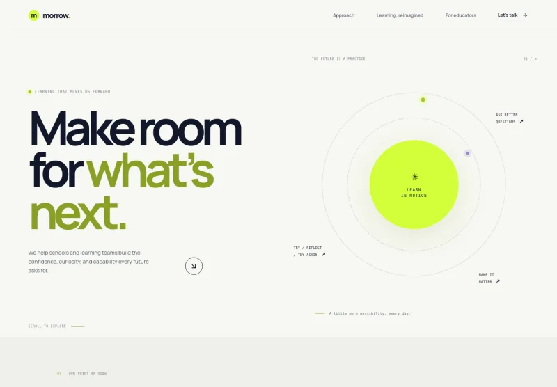 Edtech Website Template