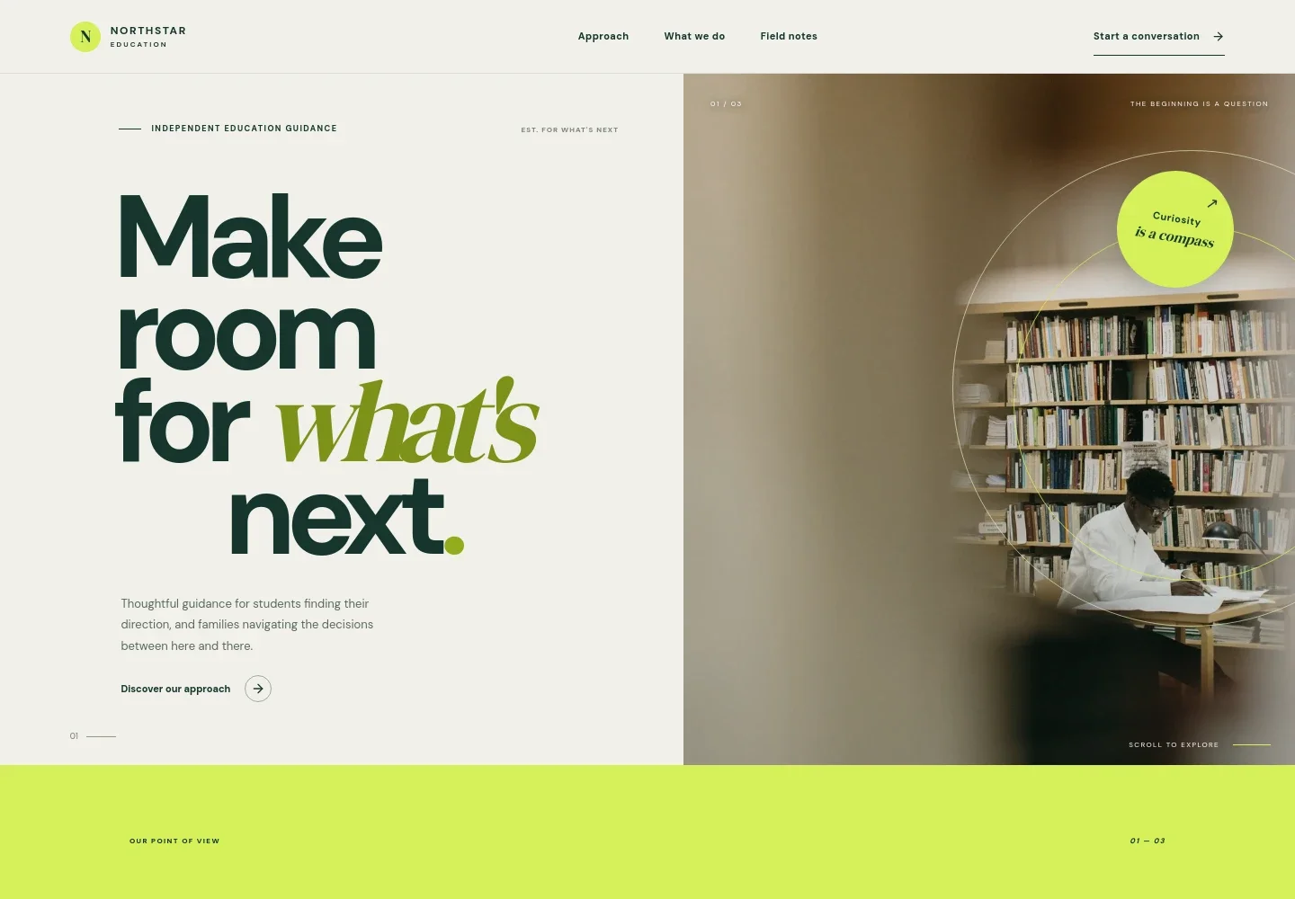Education Consultant Website Template
