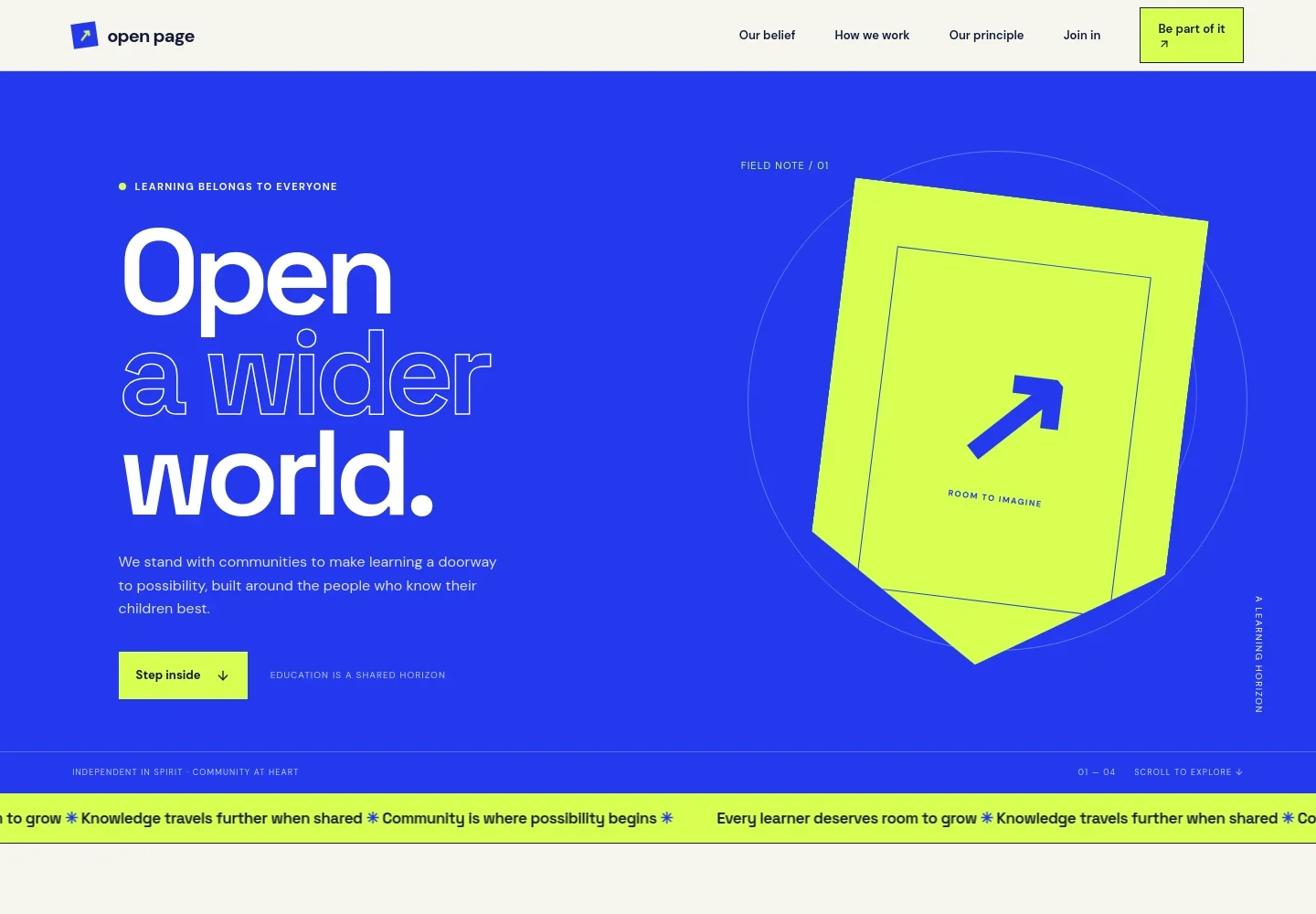 Education NGO Website Template