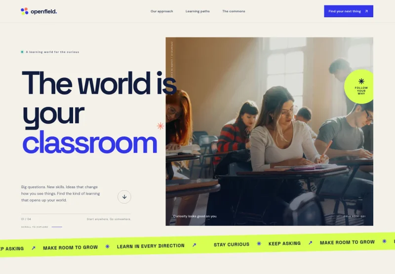 Education Portal Website Template