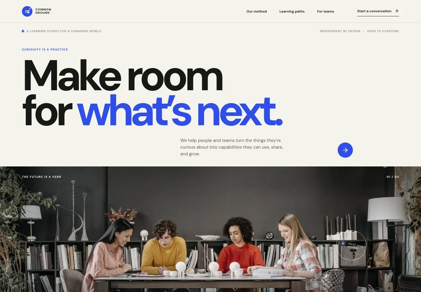 Education Training Website Template