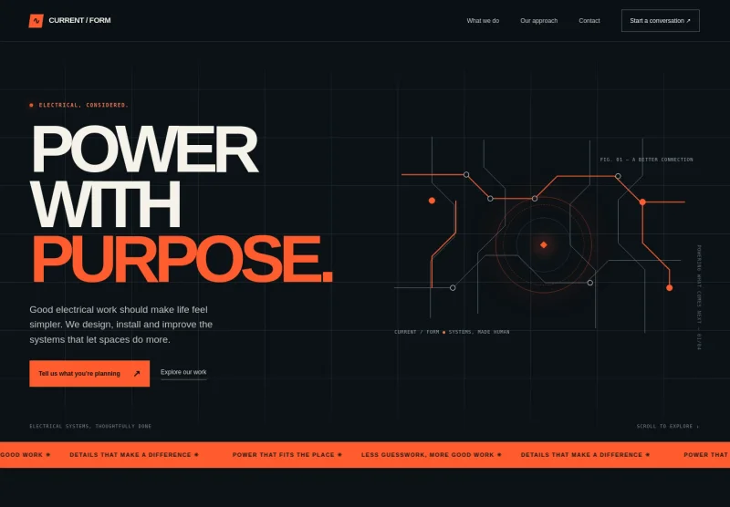 Electrical Contractor Website Template