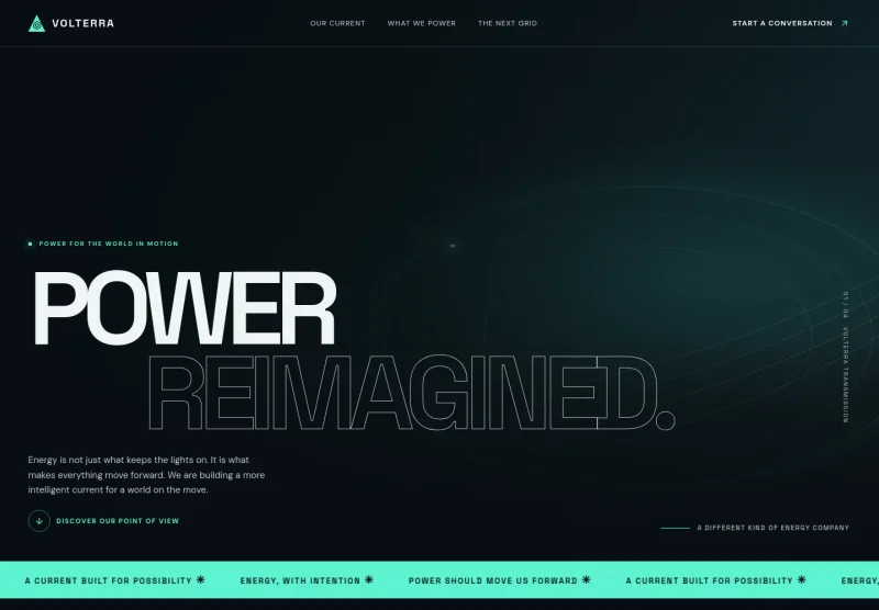 Electricity Website Template