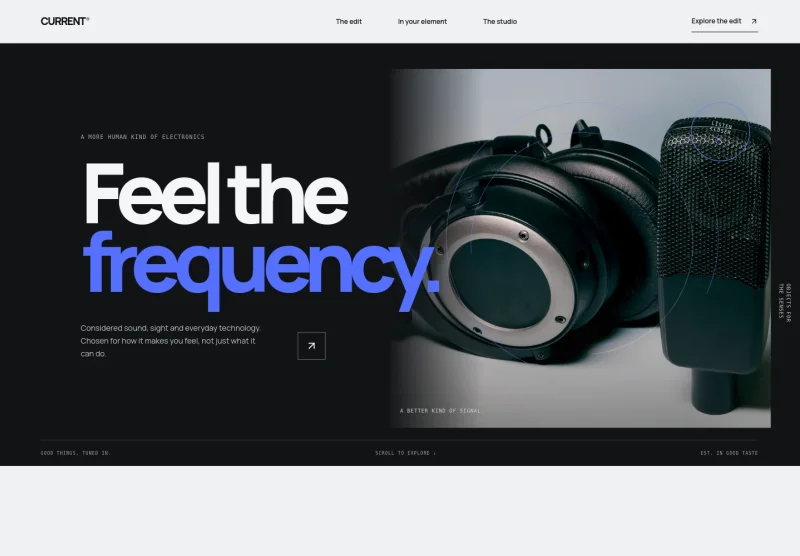 Electronics Store Website Template