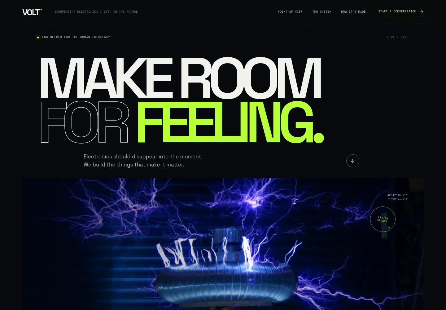 Electronics Website Template