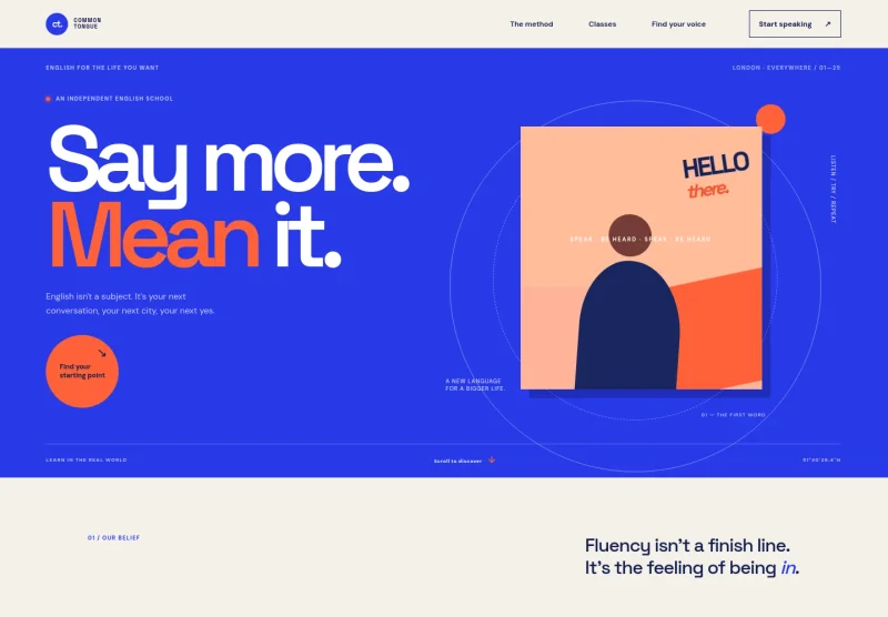 English School Website Template