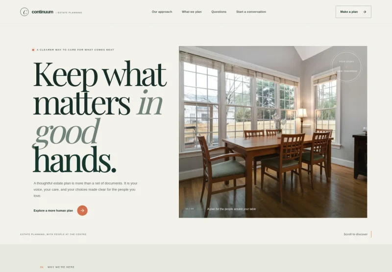 Estate Planning Website Template